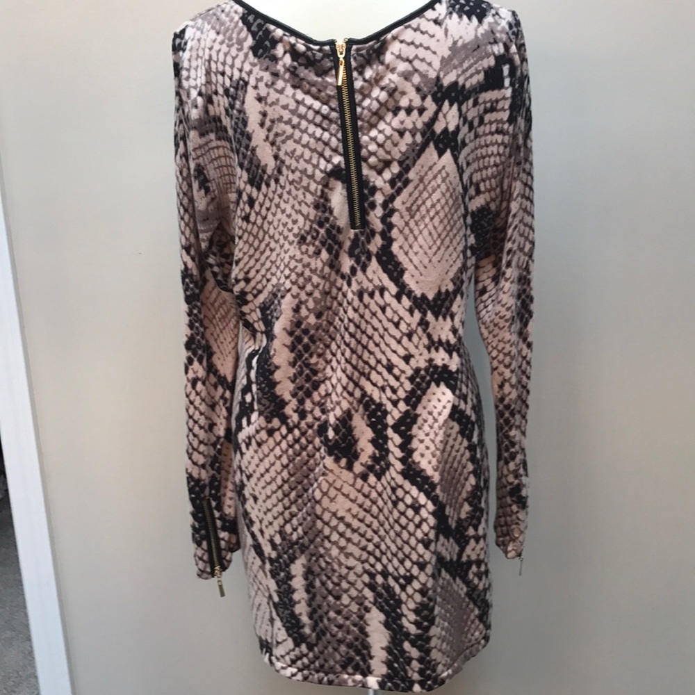 Michael Kors Python Tunic Sweater Size Large - image 3